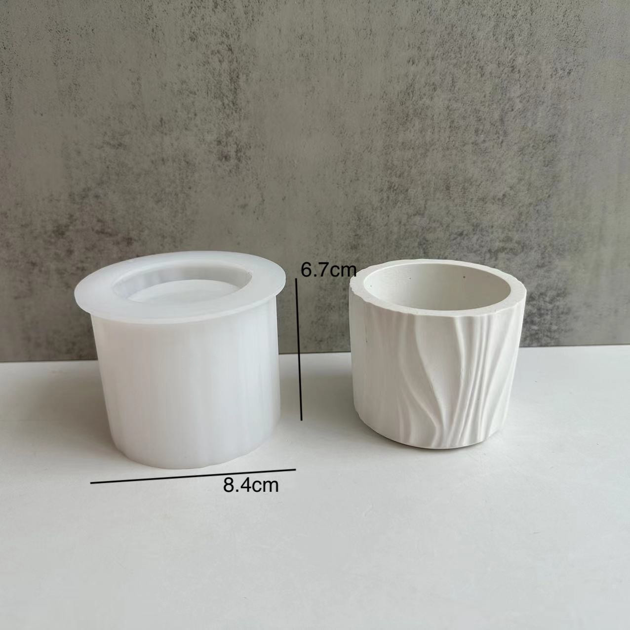Gypsum Lined Candle Cup Silico - огляд і ціна Potsticker Mold