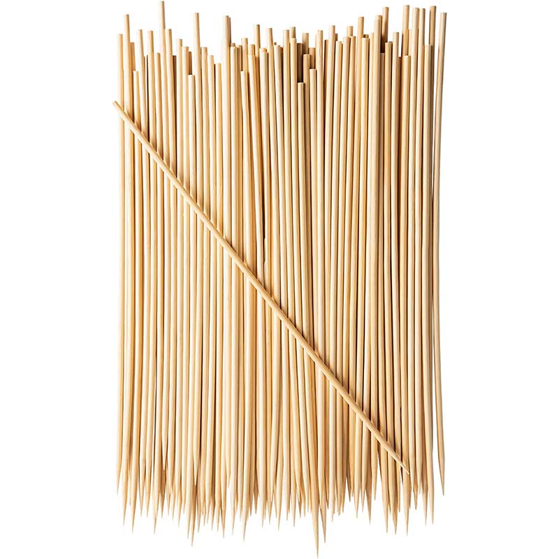 100Pcs 12-Inch Bamboo Skewers  - огляд і ціна Corn Dog Stick