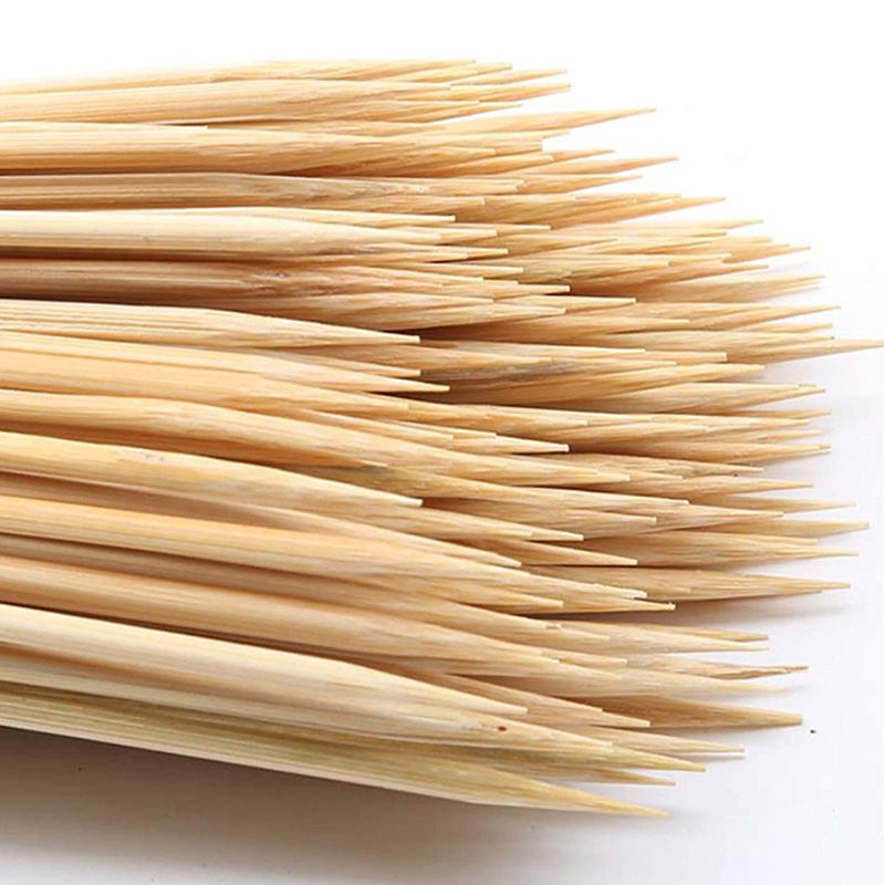 100Pcs 12-Inch Bamboo Skewers  - огляд і ціна Corn Dog Stick