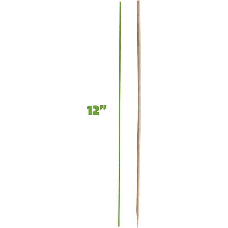 100Pcs 12-Inch Bamboo Skewers  - огляд і ціна Corn Dog Stick